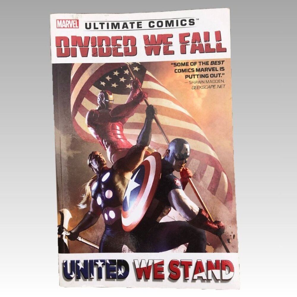 Ultimate Comics "Divided We Fall-United We Stand" Marvel Trade Paperback